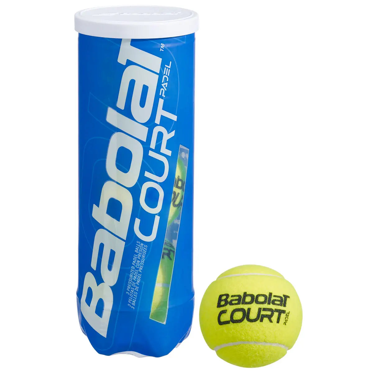 CARTONE DA 24 TUBI DI 3 PALLINE BABOLAT COURT PADEL