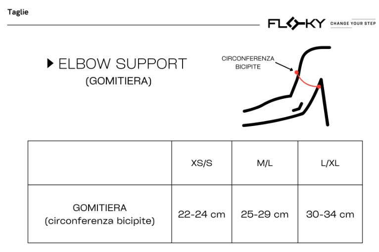 Floky Elbow Support Nero