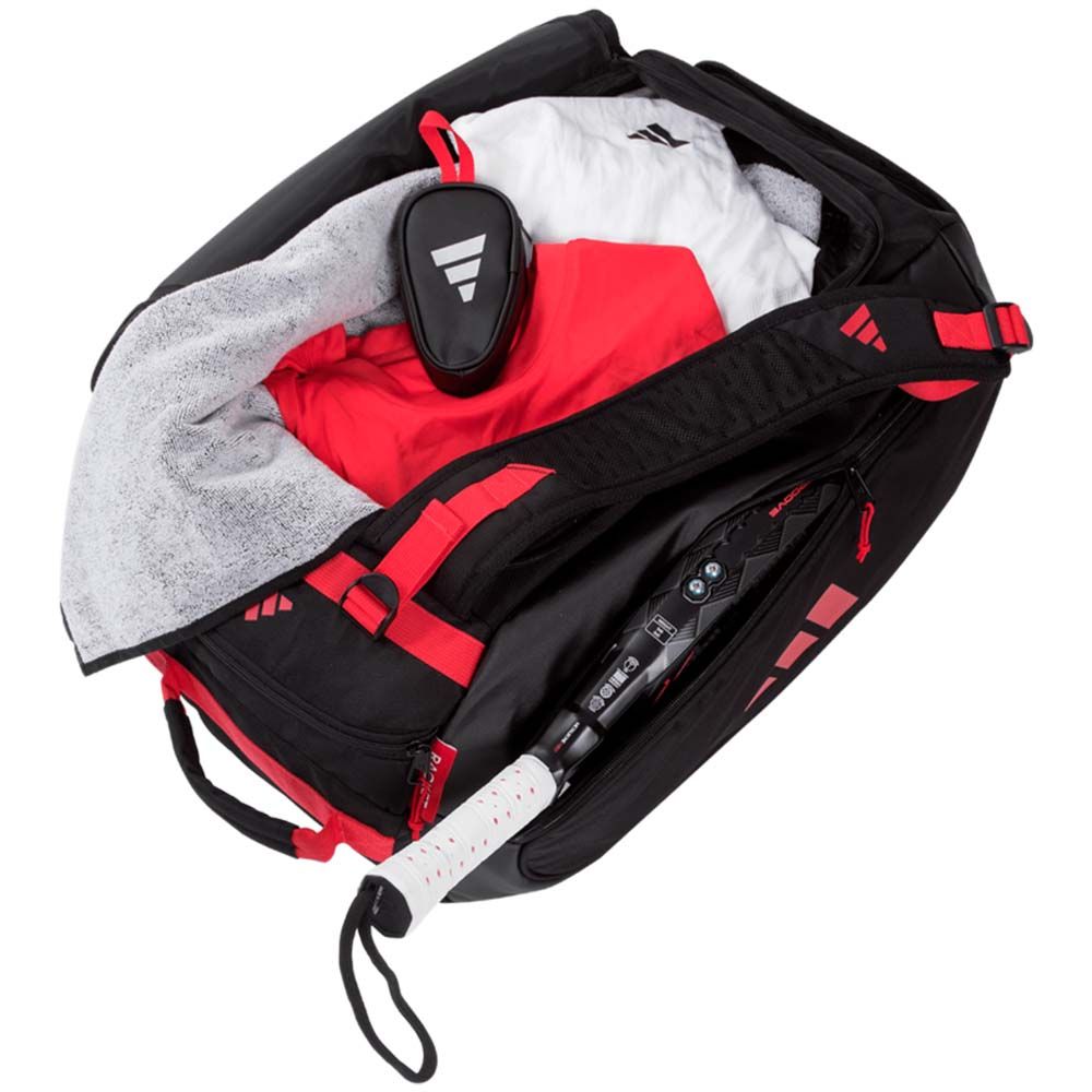 ADIDAS BORSA TOUR 3.4 NERO/ROSSO