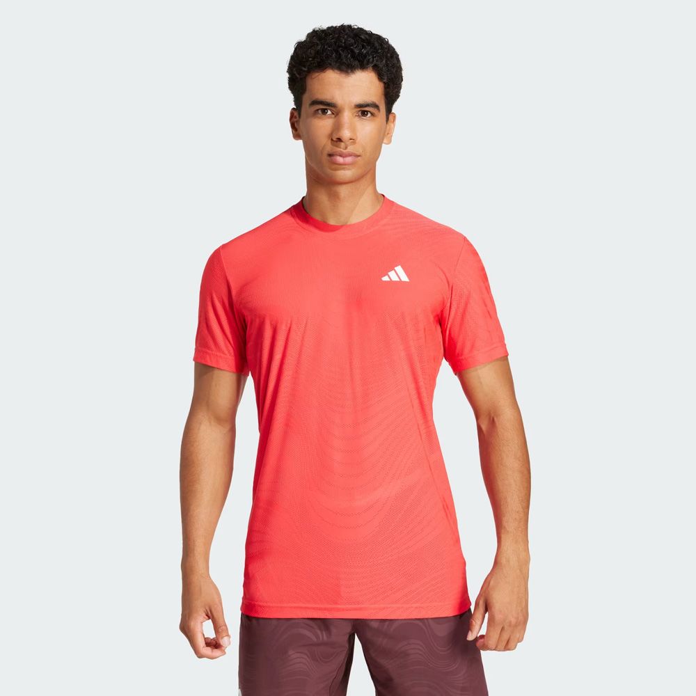 ADIDAS T-SHIRT PRO FREELIFT ROSSO
