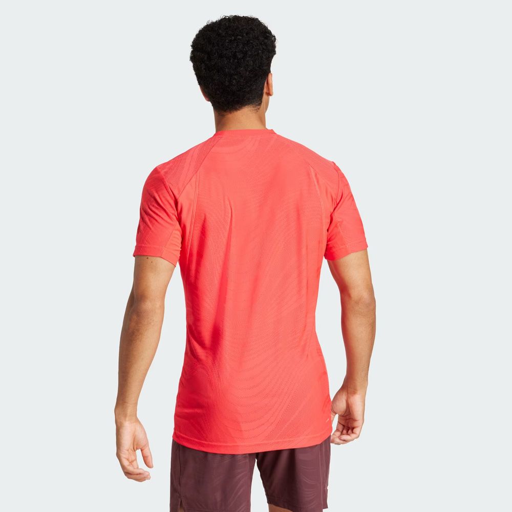 ADIDAS T-SHIRT PRO FREELIFT ROSSO